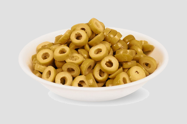 Sliced Green Olives